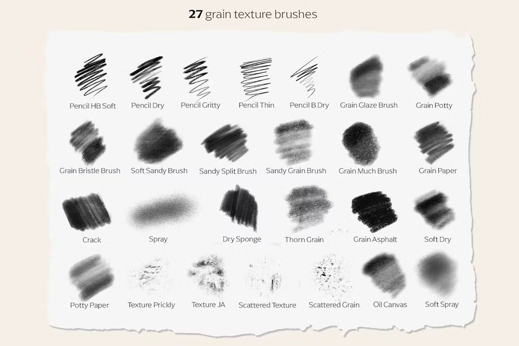 Procreate Grain Brushes