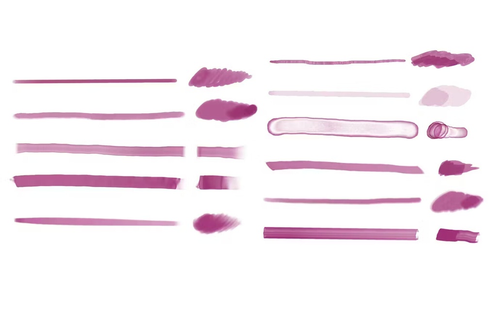 Procreate: 10 Alcohol Marker Brushes