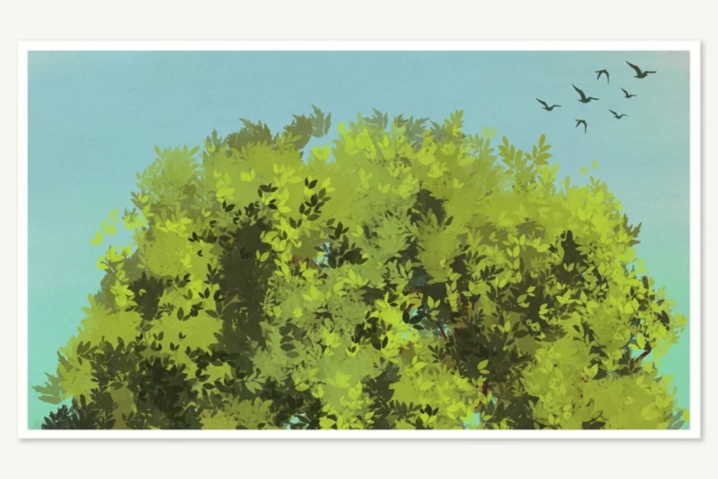 74 Procreate Foliage brushes