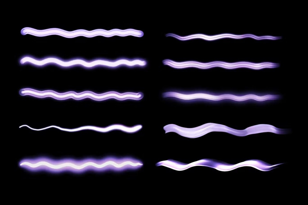 10 Neon Brushes Procreate