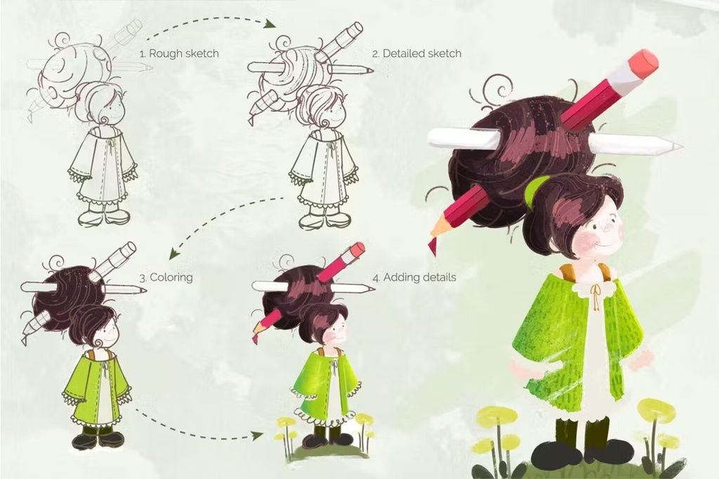 ILLUSTRATION BRUSHES: PROCREATE