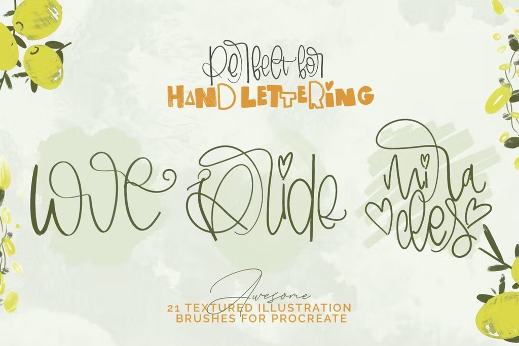 ILLUSTRATION BRUSHES: PROCREATE