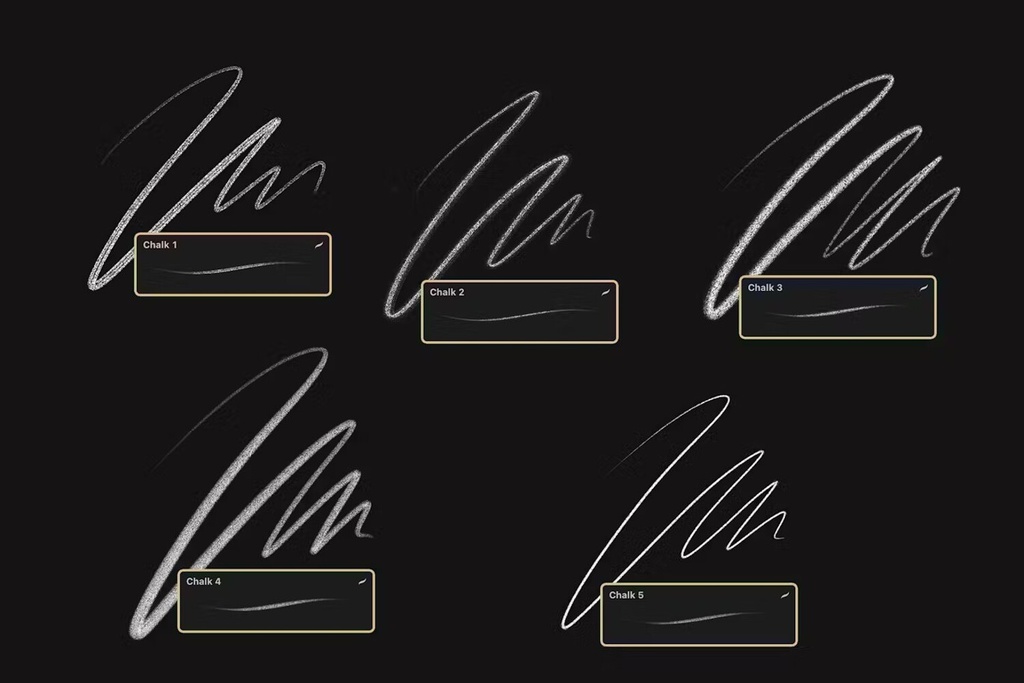 Chalk Procreate Brushes