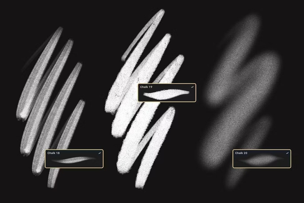 Chalk Procreate Brushes