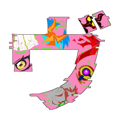 「ヴ」自立ミニアクスタ