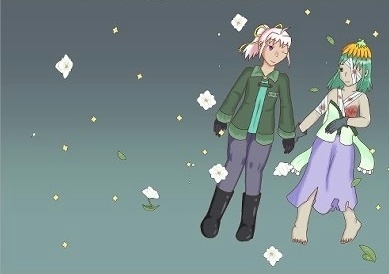 【夕雪放浪記】描き下ろしクリアファイル
