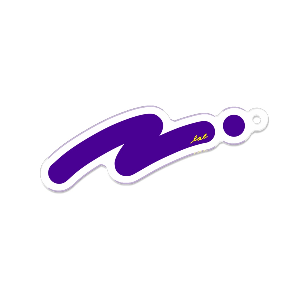 ハイライトアクキー(パープル)