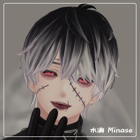 【斑霞・水瀬】つぎはぎメイクテクスチャ Hanaka MakeUp Texture