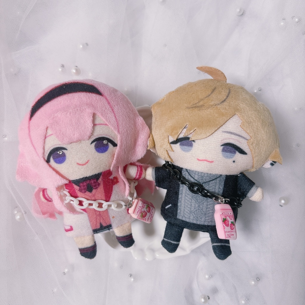 にじぱぺ用いちごミルクポシェット