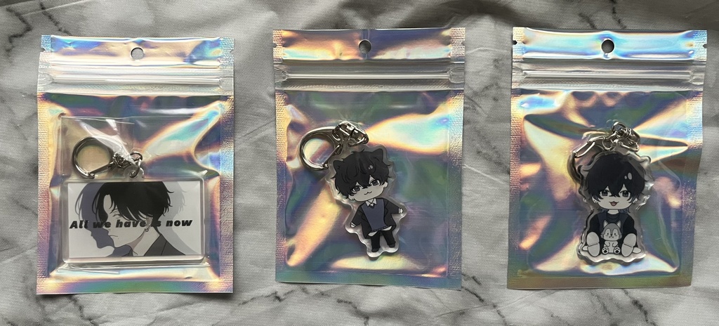 アクリルキーホルダー 全3種