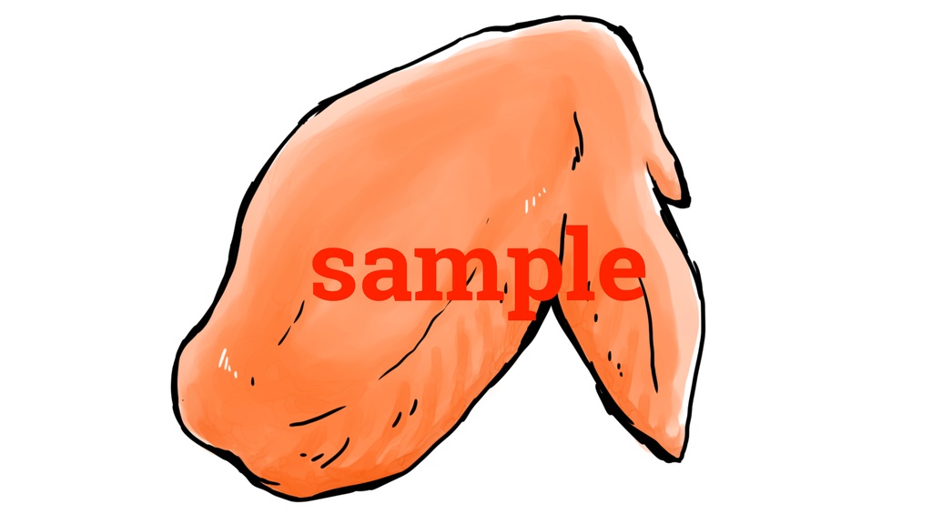 手羽先はいずれウイルスに効くかもしれないTシャツ