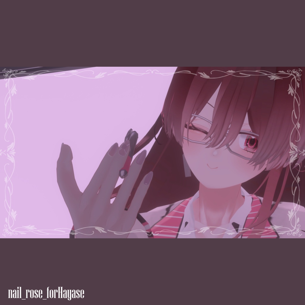 【無料】Rose Nail Chip【MA対応】