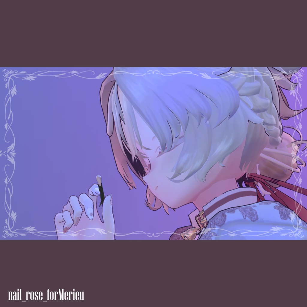 【無料】Rose Nail Chip【MA対応】