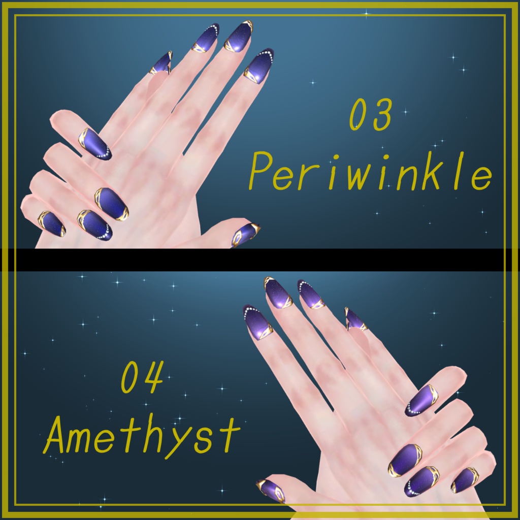 【斑霞対応】TogabitoSIKI_Nail