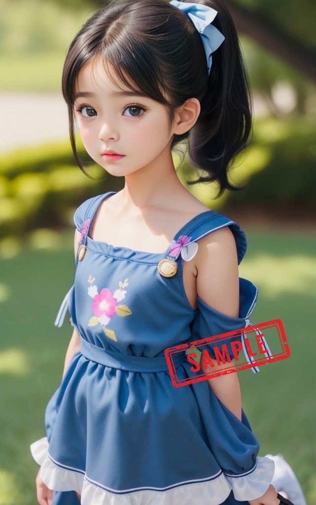お日様と美少女(12枚)