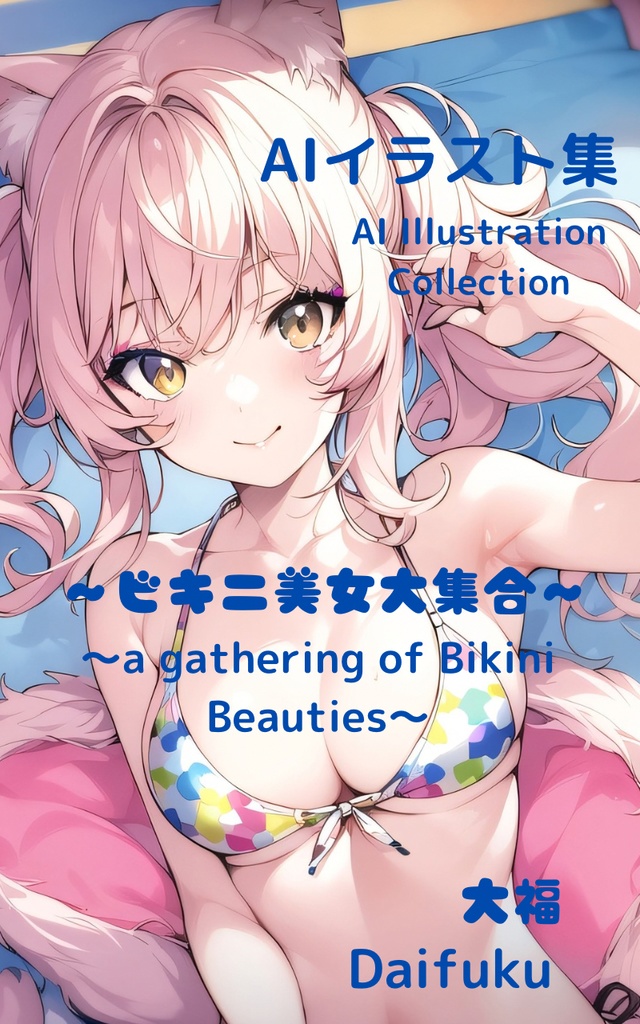 AIイラスト集　ビキニ美女大集合　（37枚）