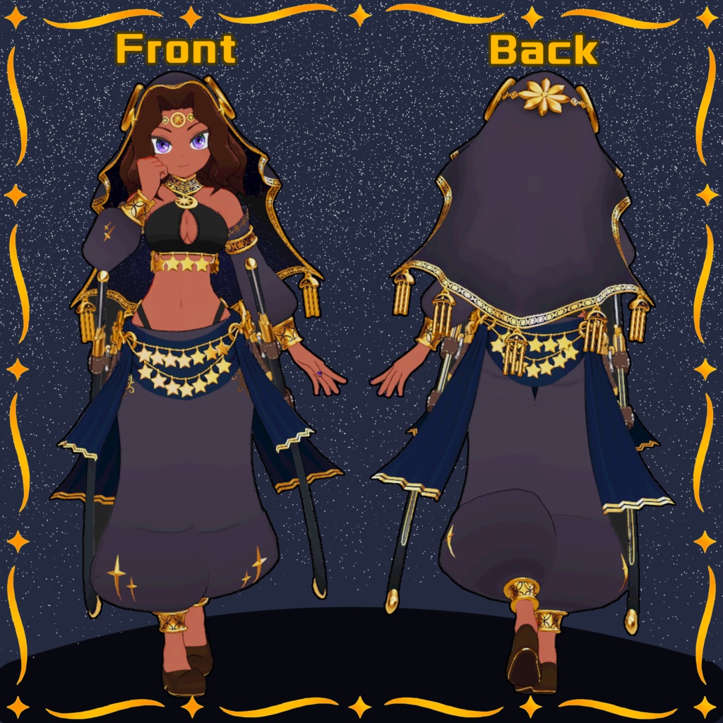 【オリジナル3Dモデル】サマル-Samar-