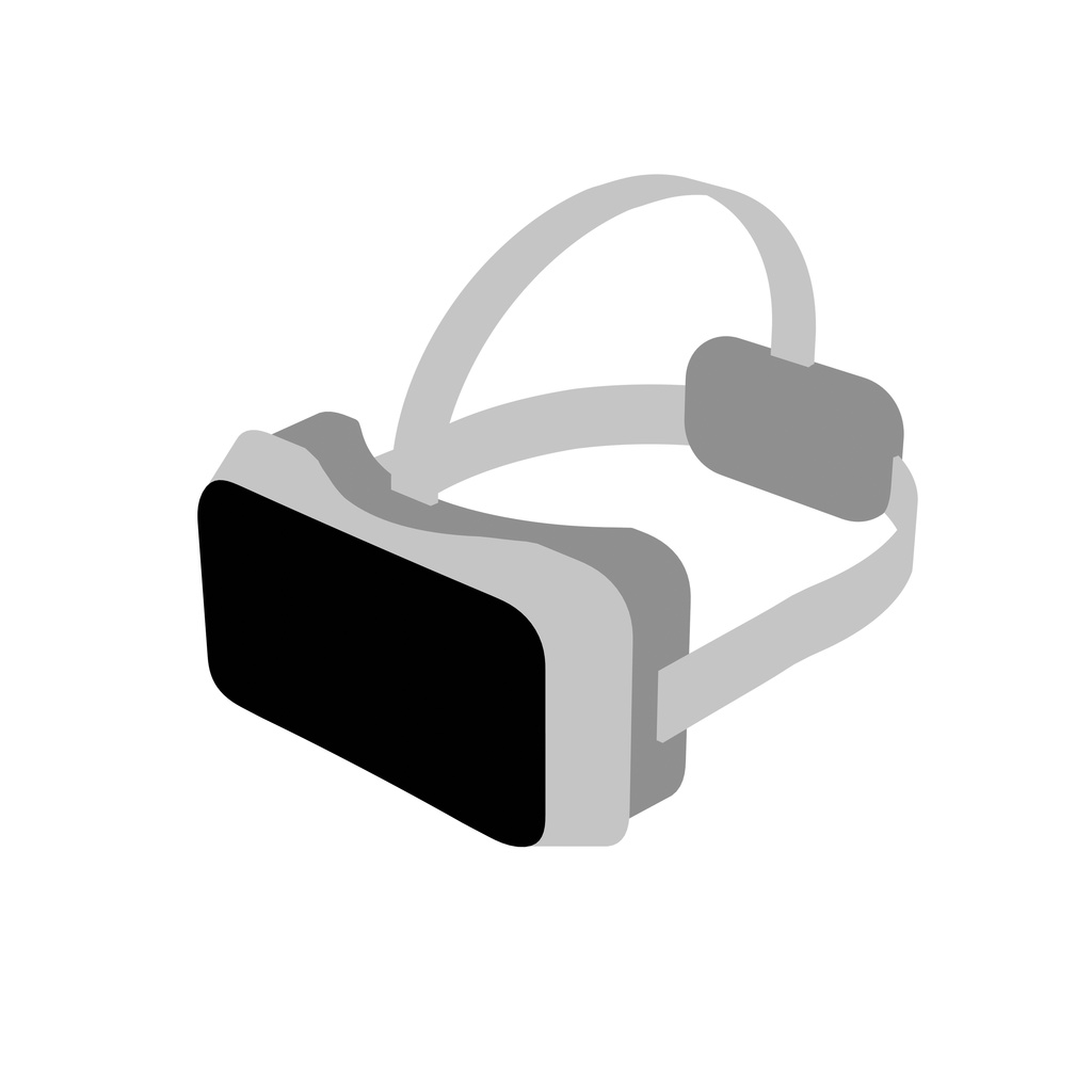VRヘッドセットモデル(簡易的)