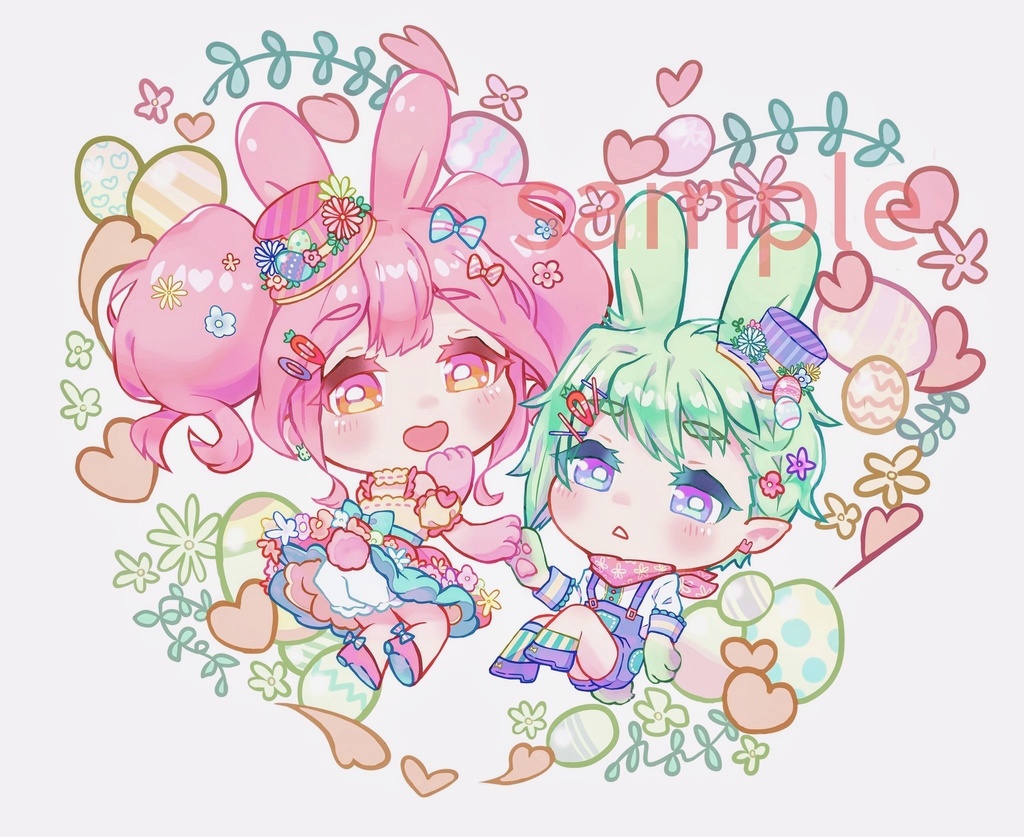 マキレイ×イースター アクリルキーホルダーorアクリルスタンド