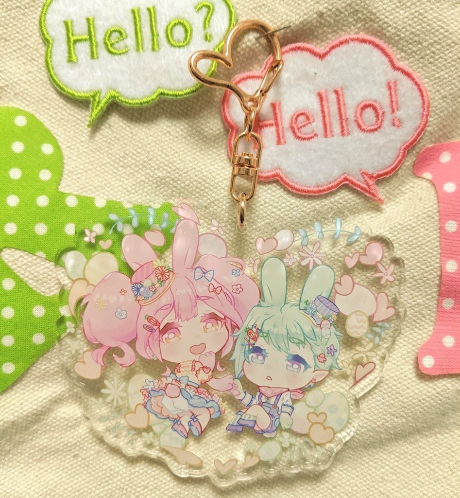 マキレイ×イースター アクリルキーホルダーorアクリルスタンド