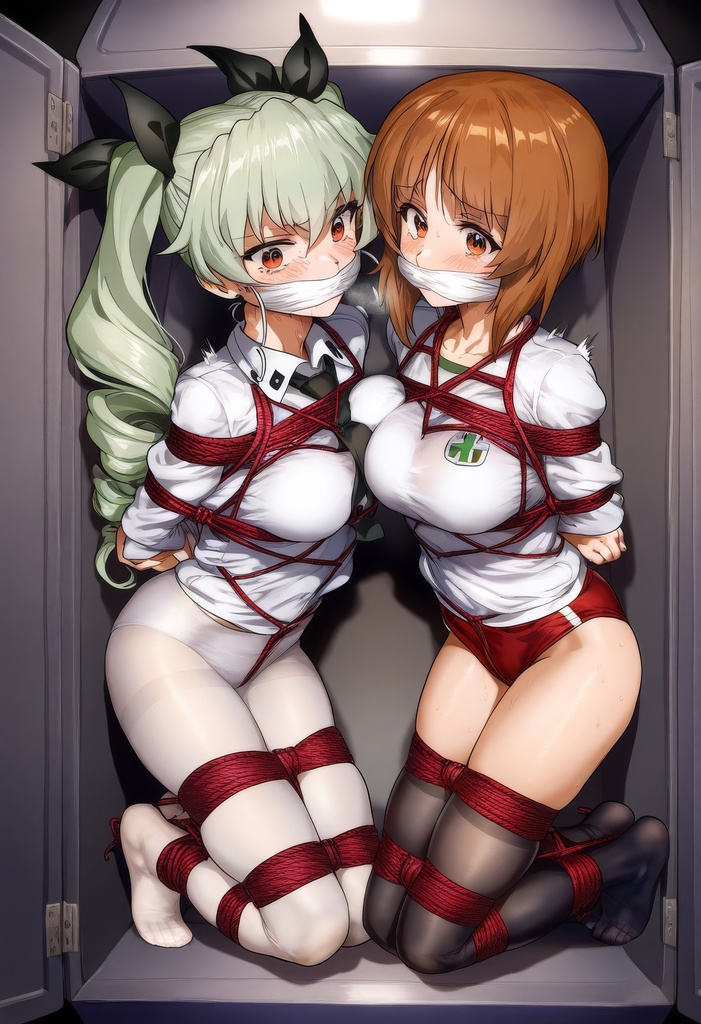少女与战车-西住美穗X安丘比 GirlsUndPanzer-MihoXAnchovy