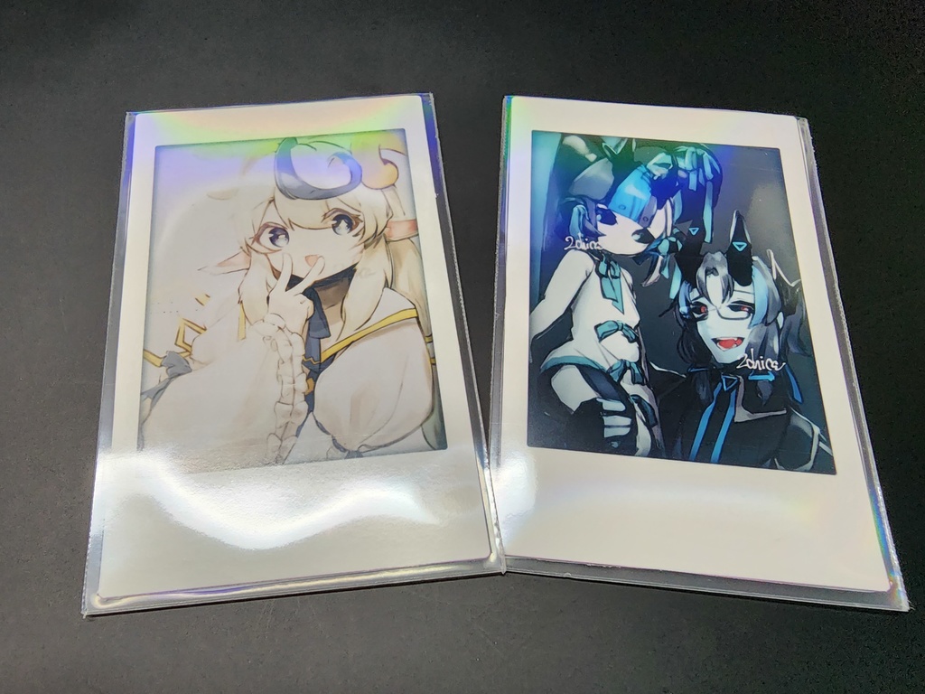 【CC0・フリー素材】インスタントフィルム風枠+加工【PSD】