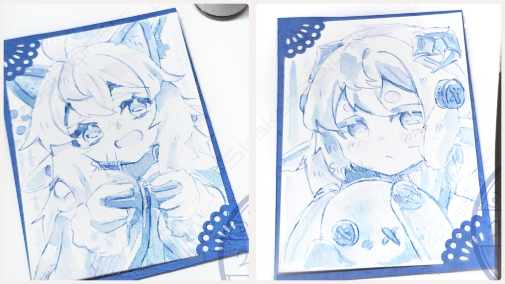 【原画】ひつじの女の子たち