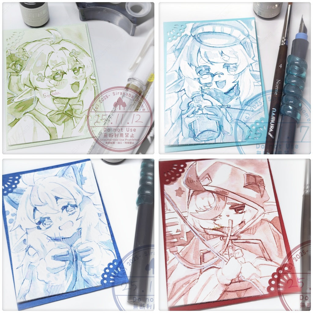 【原画】ひつじの女の子たち