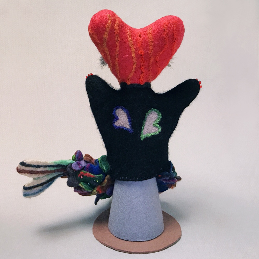 ハートのパペット