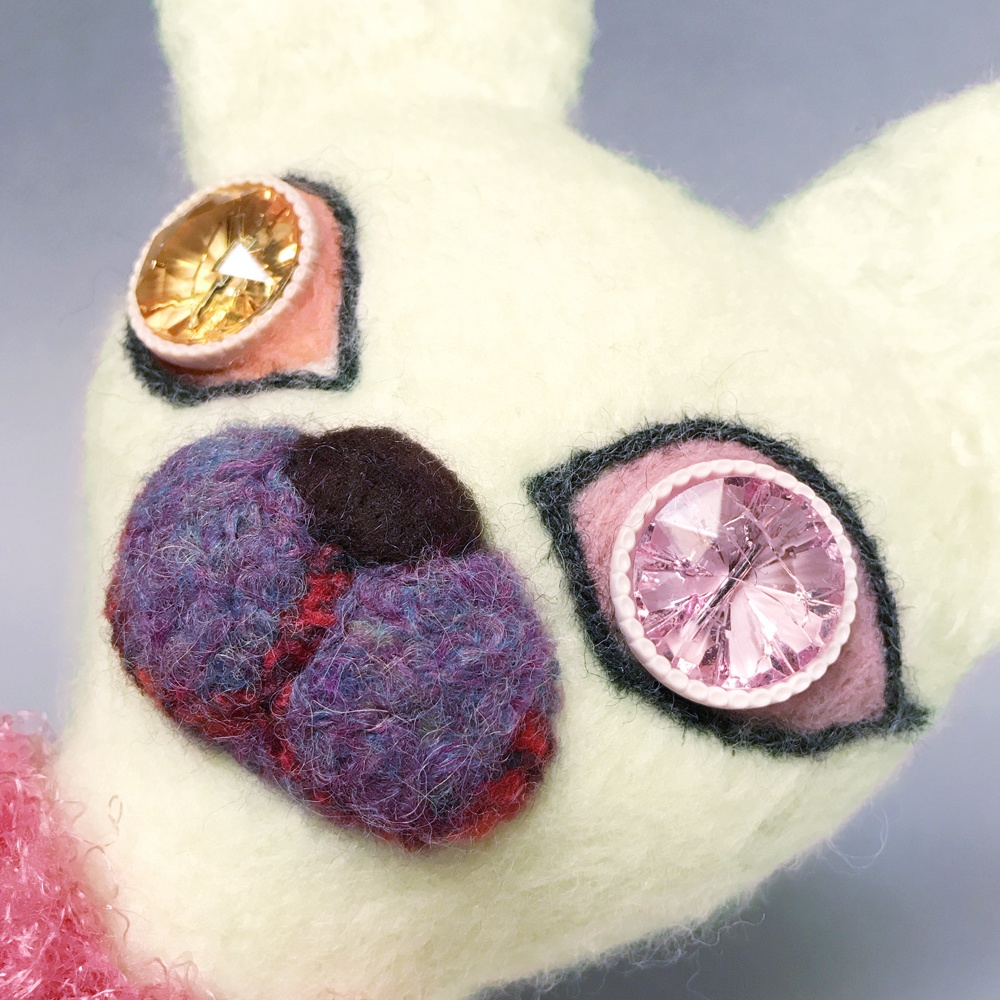 白猫チュチュのパペット