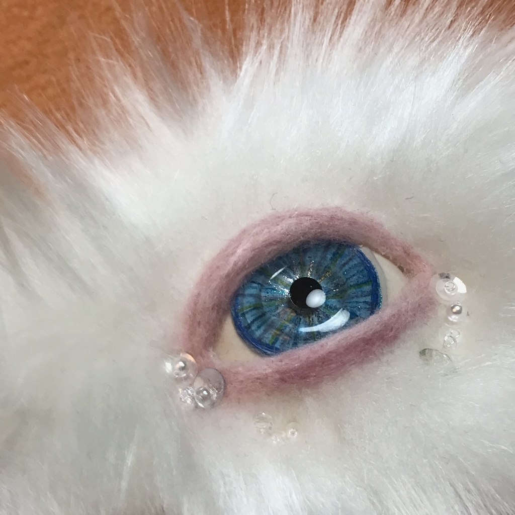 ミツメルアイマスク<シルバーブルー>