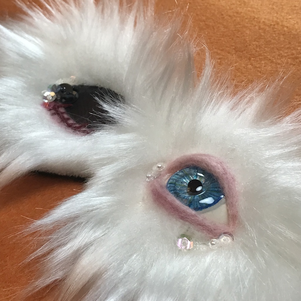 ミツメルアイマスク<シルバーブルー>