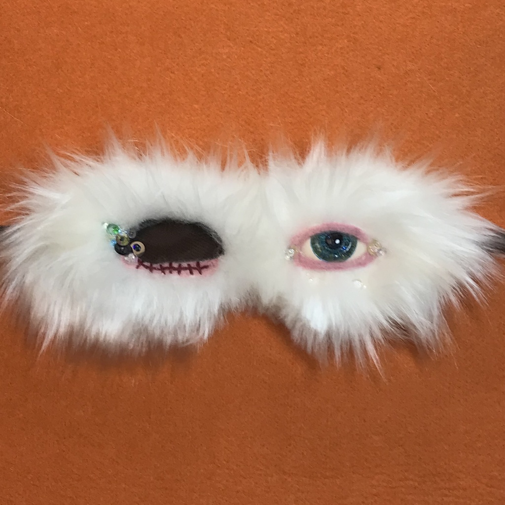 ミツメルアイマスク<ダークグリーン>