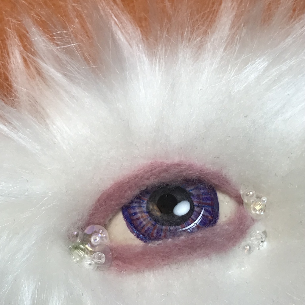 ミツメルアイマスク<パープル>