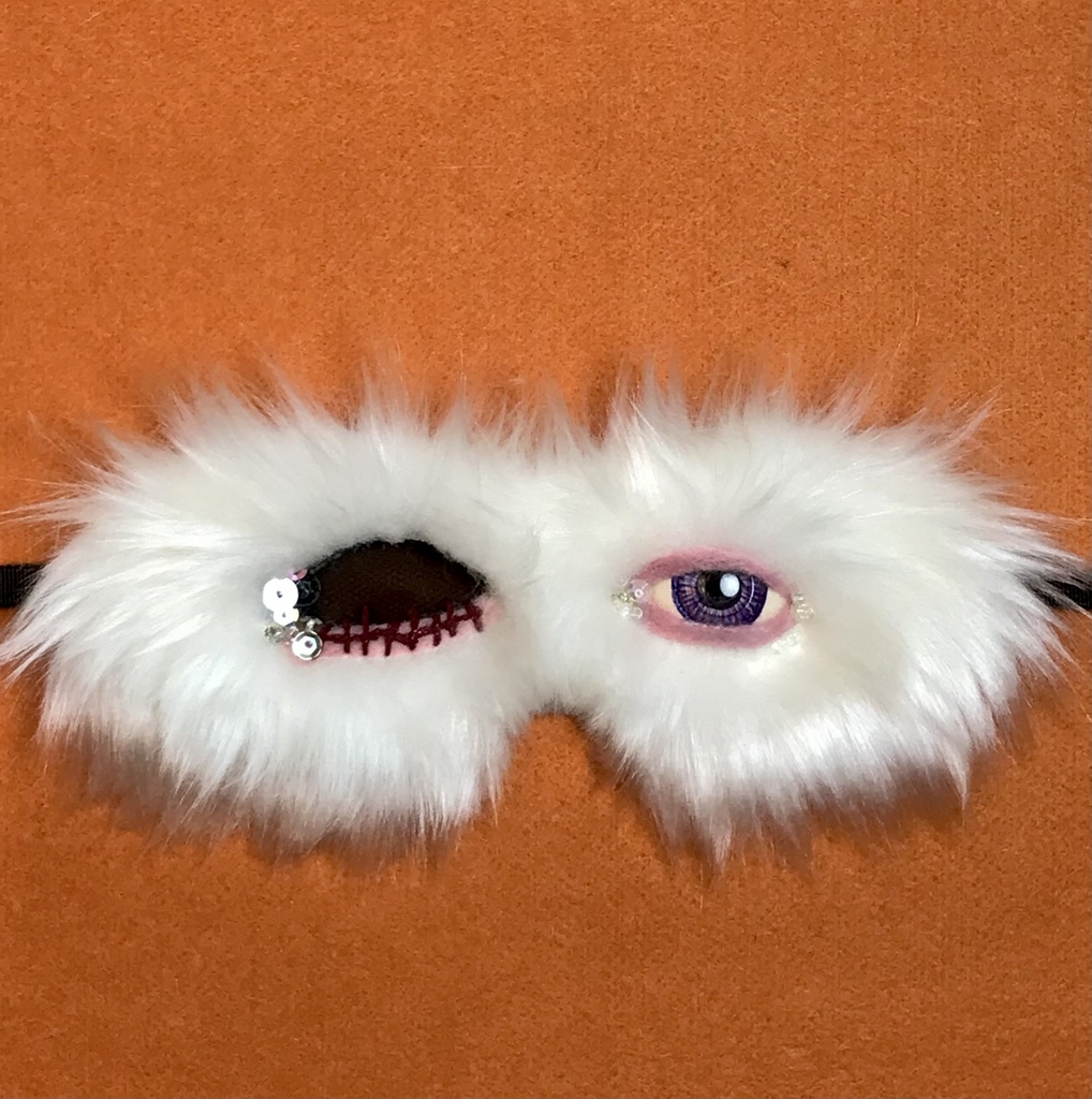 ミツメルアイマスク<パープル>