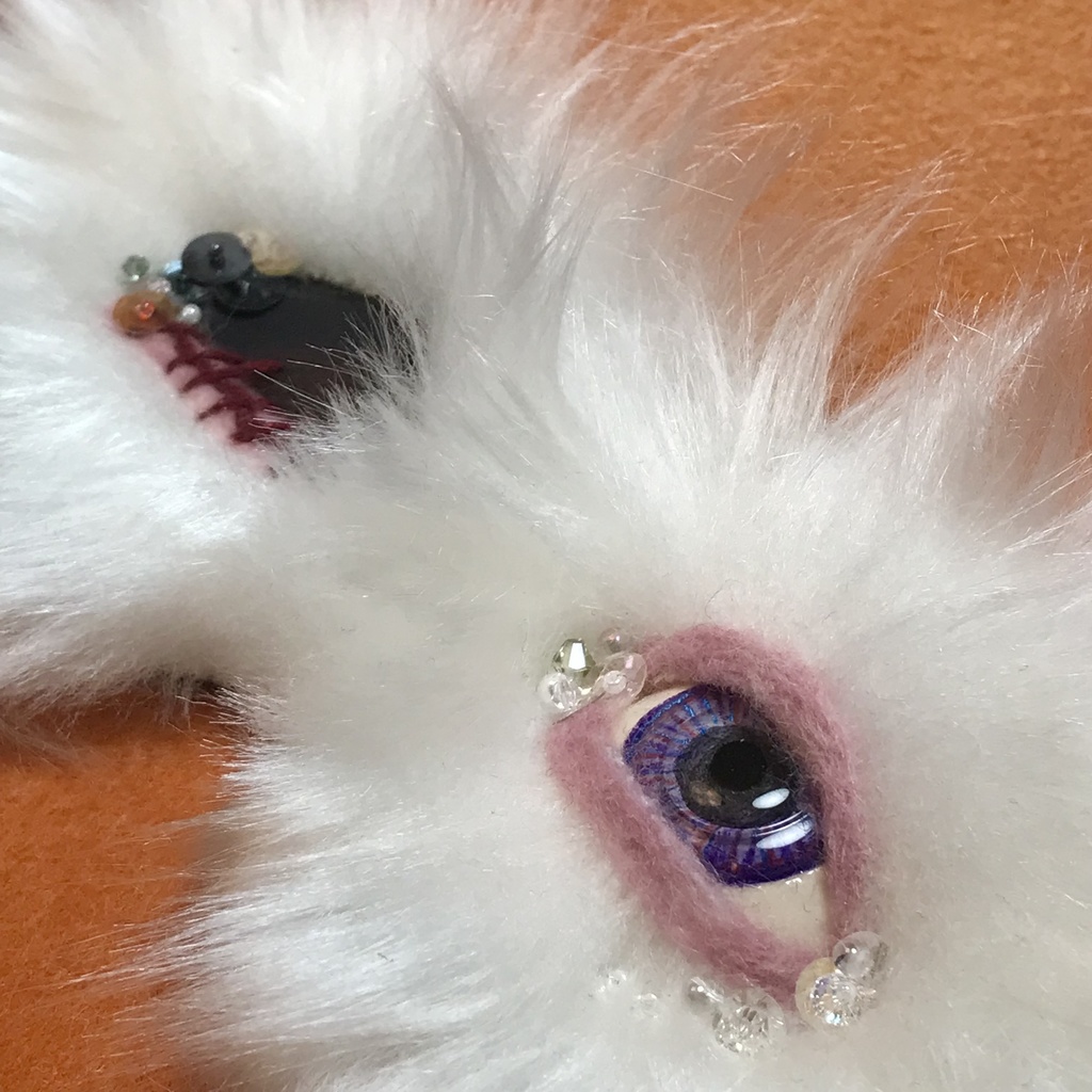 ミツメルアイマスク<パープル>