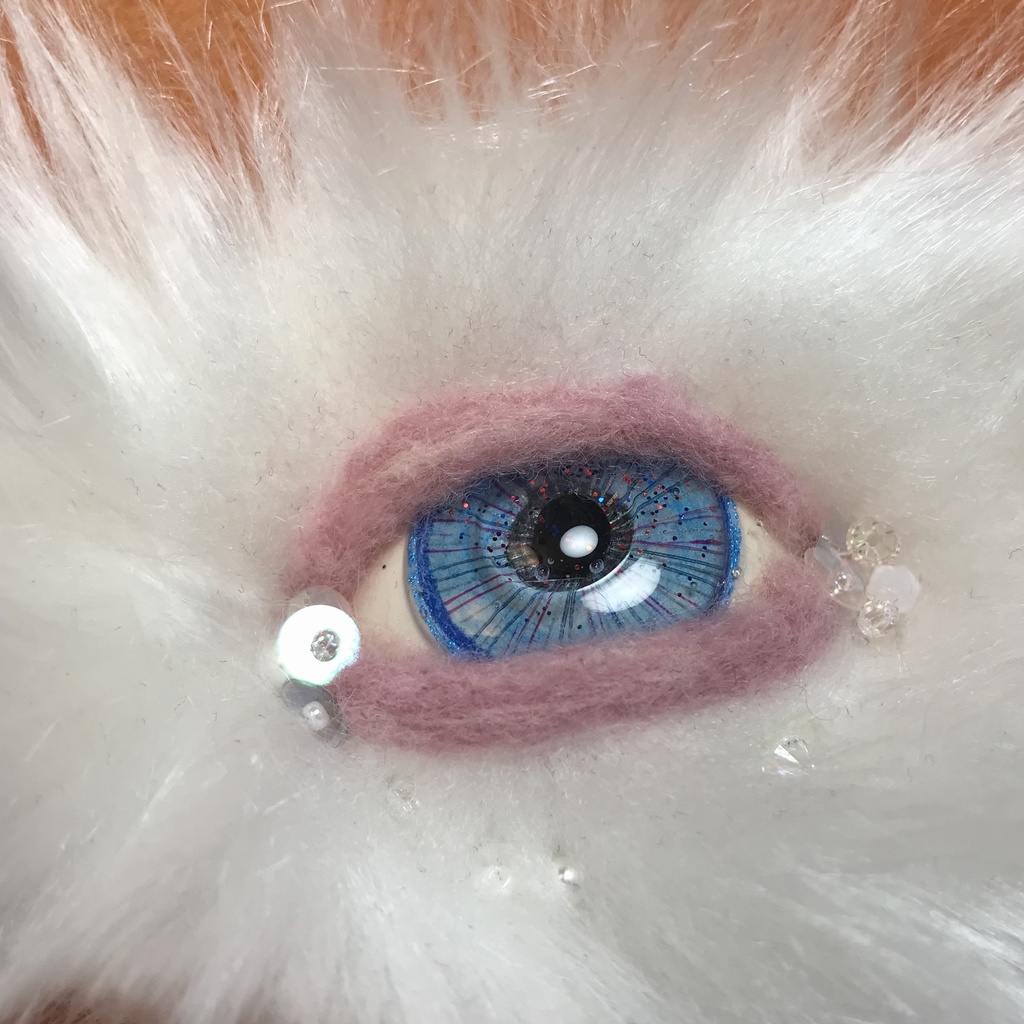 ミツメルアイマスク<レッドブルー>