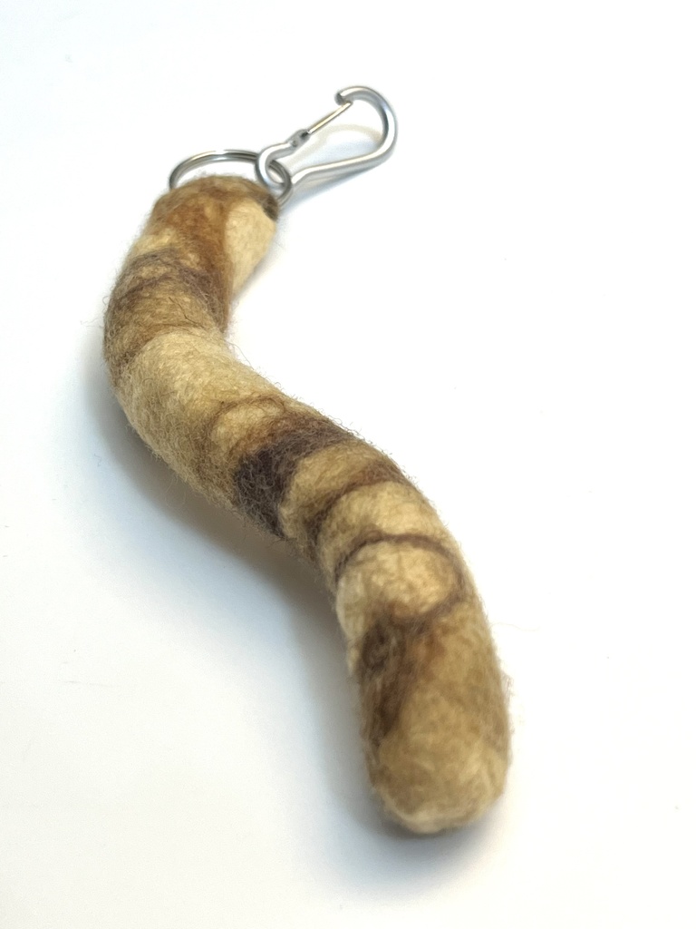 猫のしっぽストラップ(茶トラB)