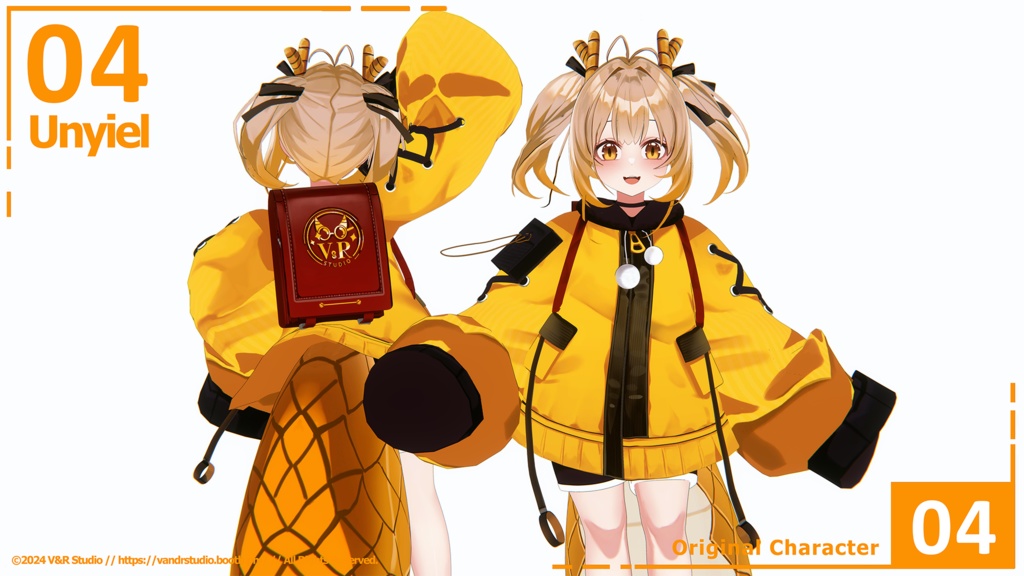 [VRC / VRM] Unyiel - Original Character - V&R Studio - 2/4