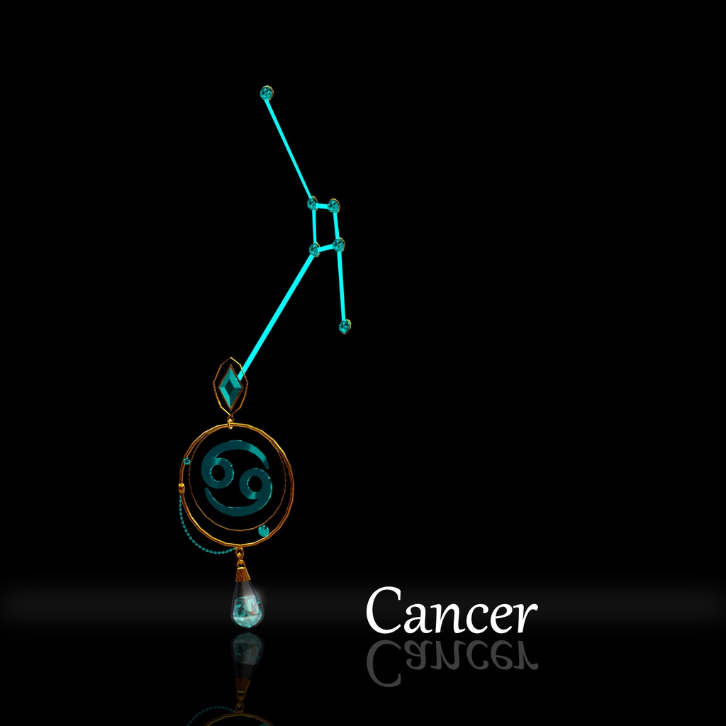 【発売記念セール】MA対応_星座ピアス(制作途中)