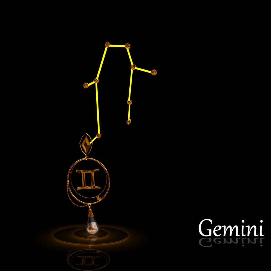 【半額セール実施中】MA対応:詠みのピアス - Constellation Earrings