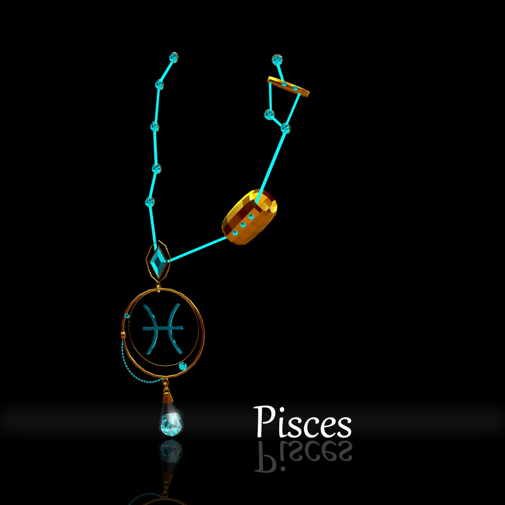 【発売記念セール】MA対応_星座ピアス(制作途中)