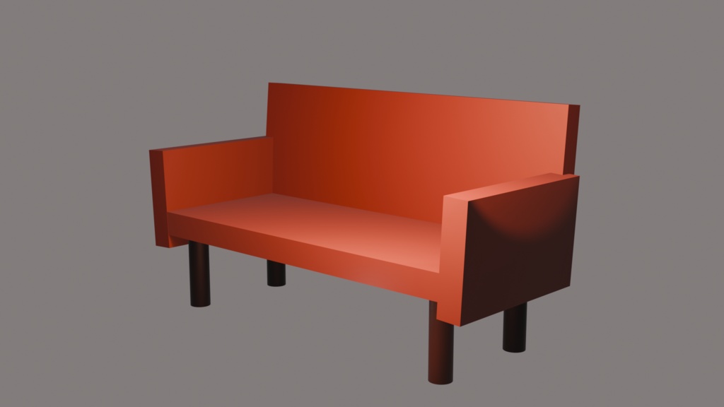 Soft Living Set|3D家具モデル