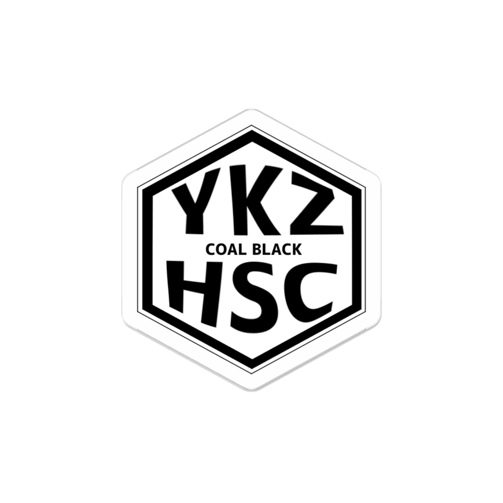 ykzroidCBロゴアクリルバッジ