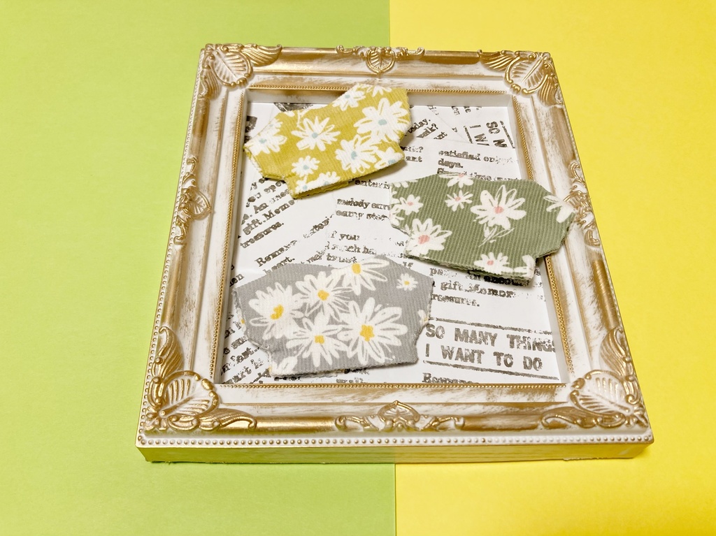 《12cmぬい用》flower corduroy JK(送料込)