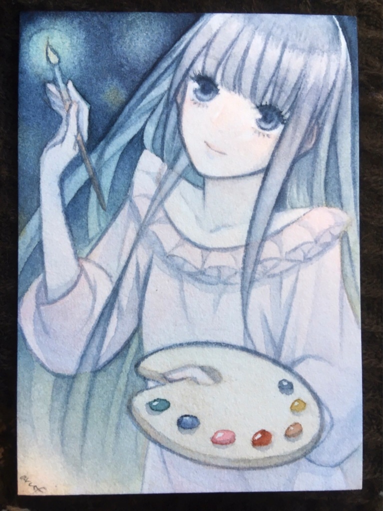 【創作】新作ATC原画 (COLORs2021B)