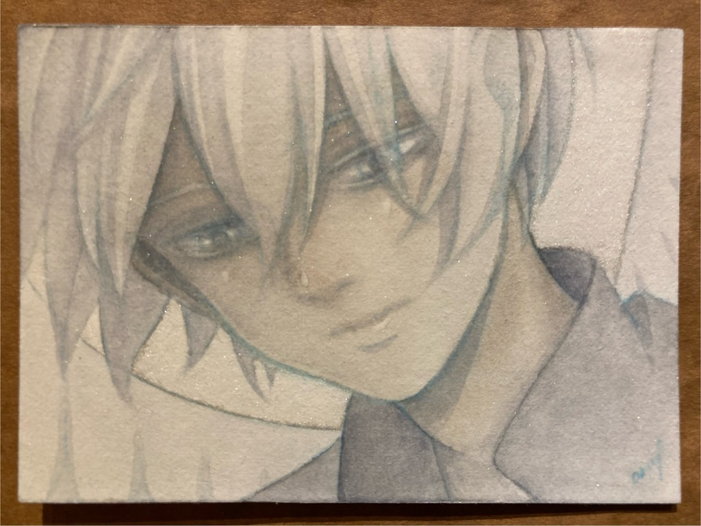 【創作】絵墨(新作ATC水彩原画) 天使・悪魔展2025