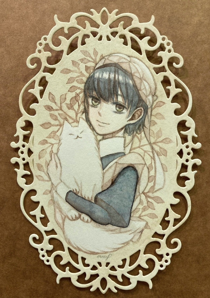 【創作】🐾（水彩原画） 
