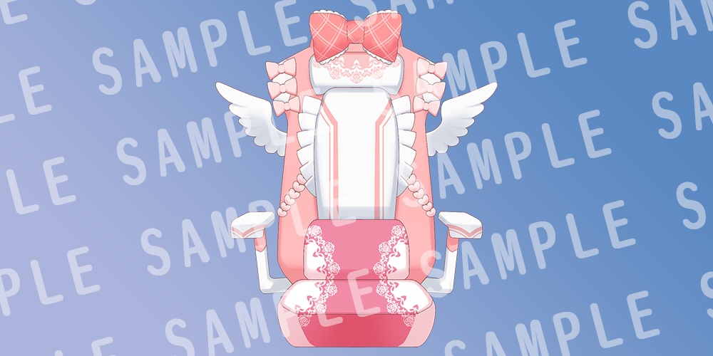 【配信素材】ゲーミングチェア