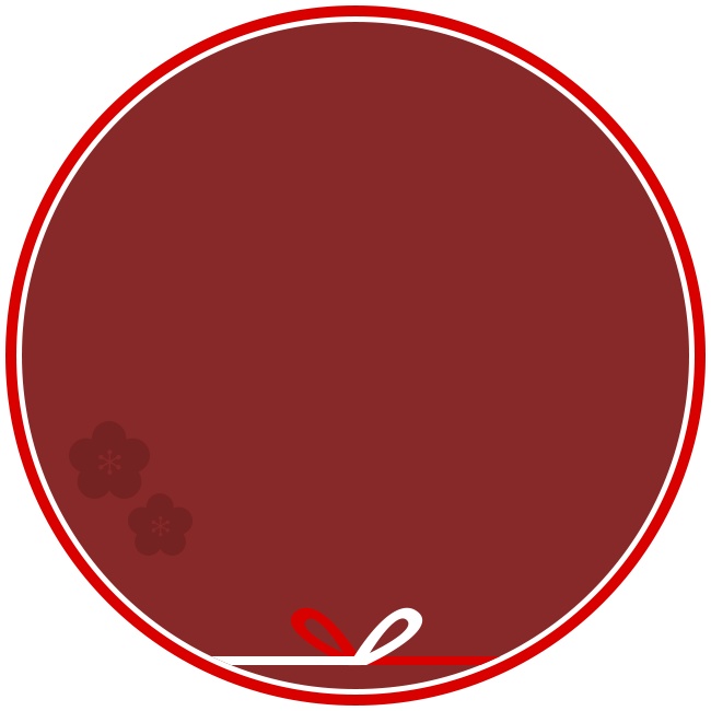 【動く素材】動く背景、配信フレーム(X'mas&正月)